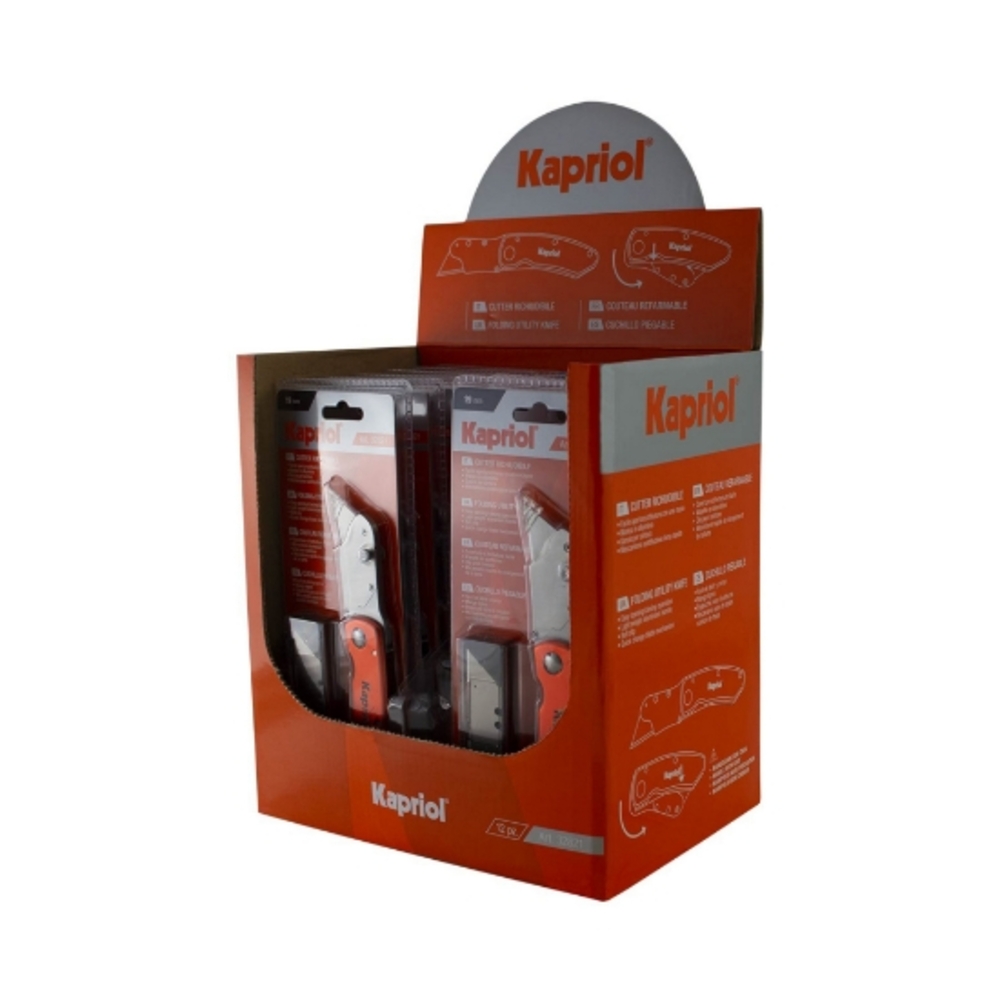 CUTTER LAME RETRACTABLE - KAPRIOL - 32821