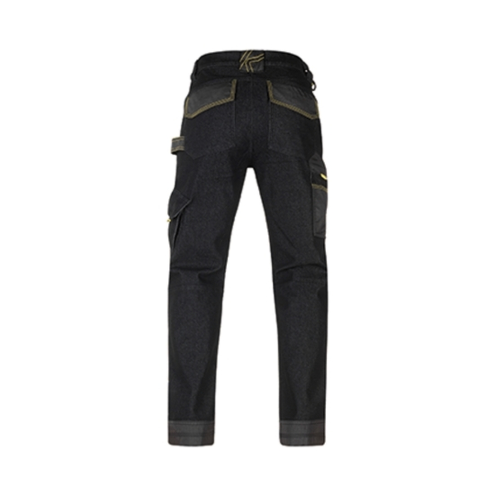 PANTALON JEANS SLICK NOIR - KAPRIOL