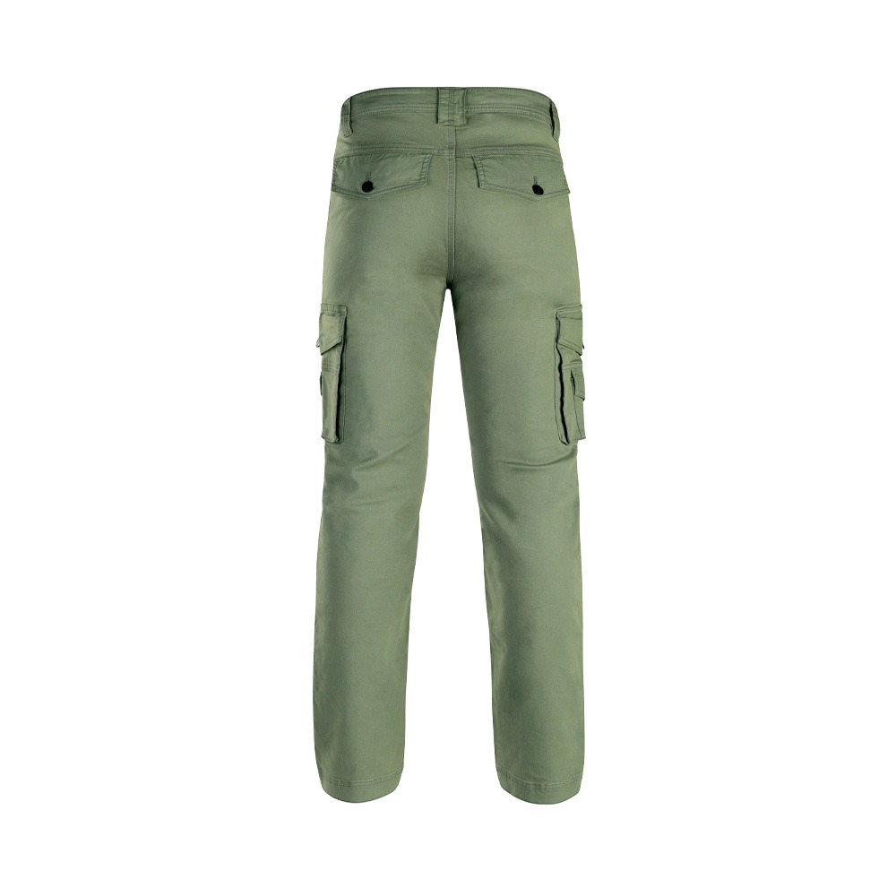 PANTALON CARGO VERT - KAPRIOL