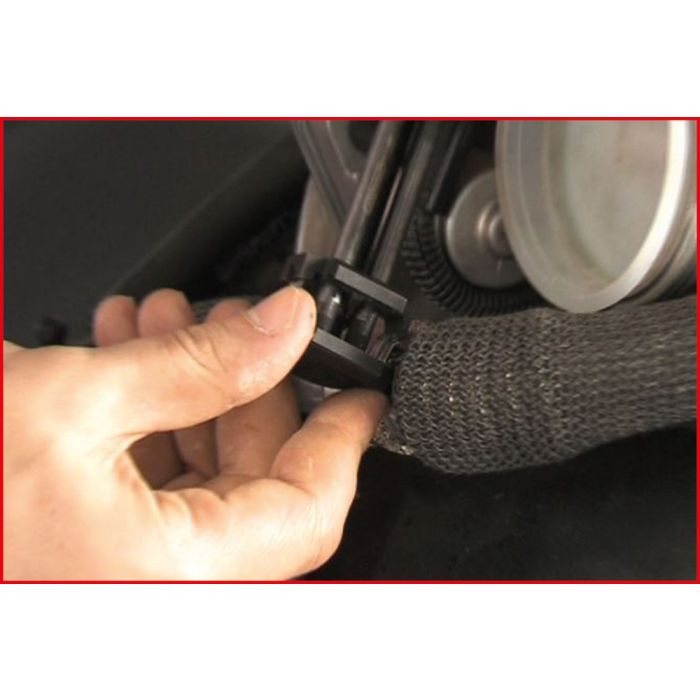 Pince avec câble Bowden pour colliers auto-serrants KS TOOLS - 115.0901