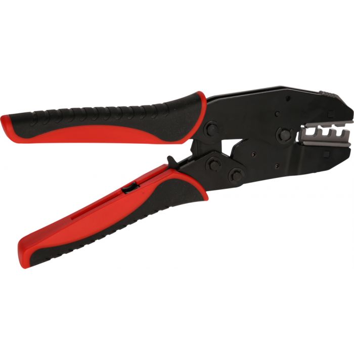 Pince à sertir pour cosses isolées et connecteurs en bout avec gaine thermorétractable KS TOOLS - 115.1485