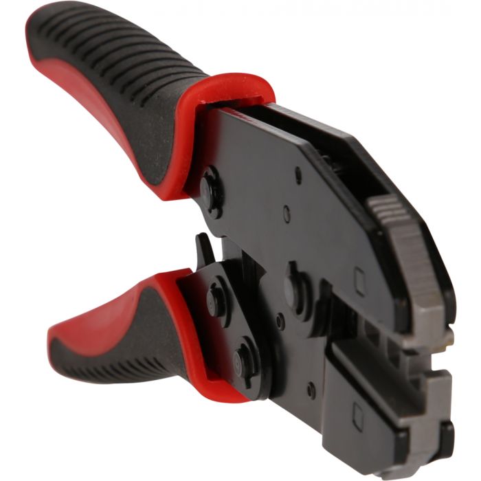 Pince à sertir pour cosses isolées et connecteurs en bout avec gaine thermorétractable KS TOOLS - 115.1485