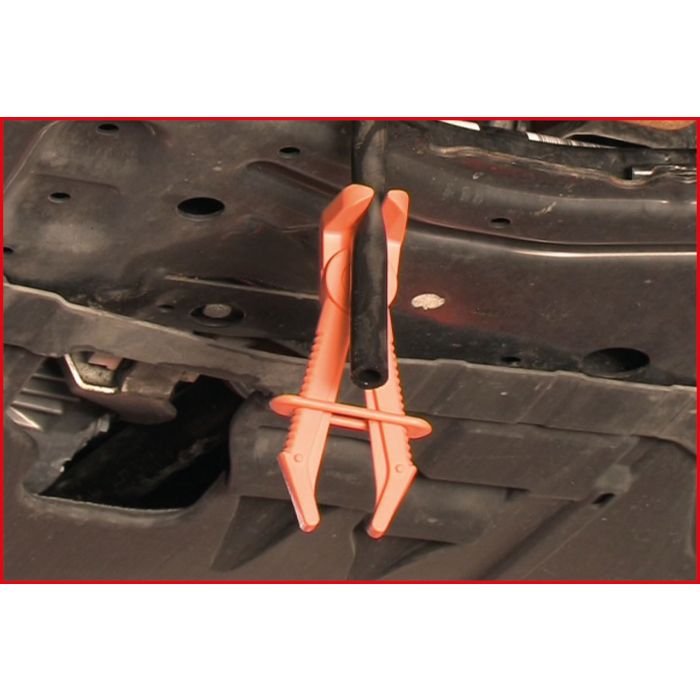 Jeu de pinces à clamper coudées à 90° 3 pcs KS TOOLS - 115.5055