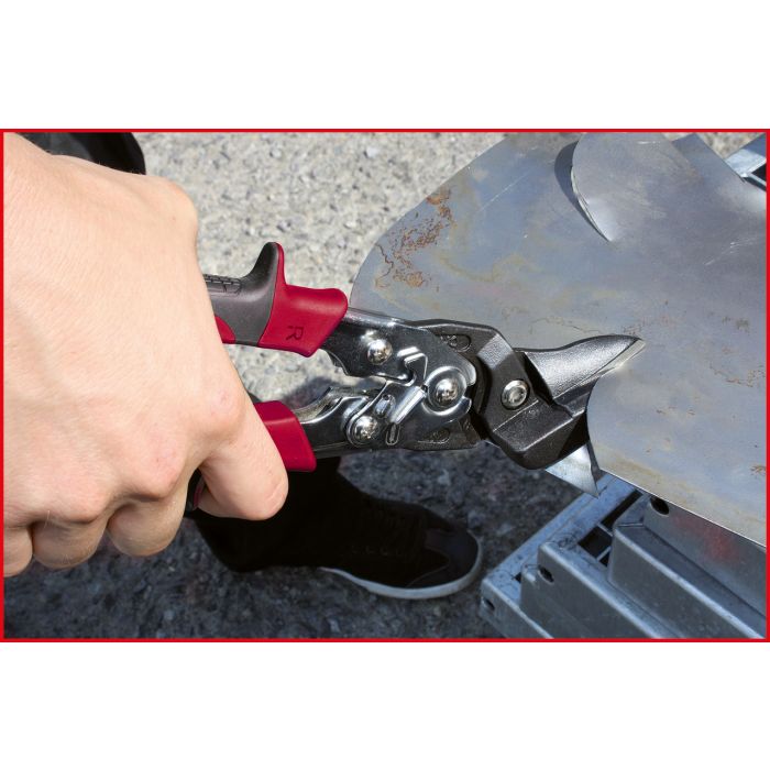 Cisaille bichantourneuse coupe à droite KS TOOLS - 118.0045