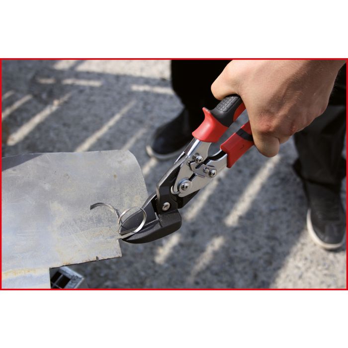 Cisaille bichantourneuse coupe à gauche KS TOOLS - 118.0046