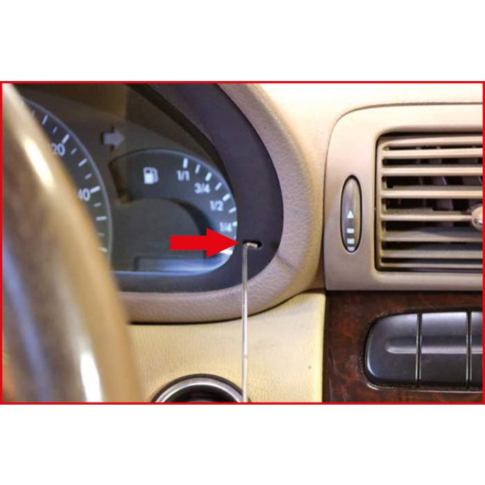 Jeu de 2 crochets pour combinés d'instrumentation KS TOOLS - 140.2380