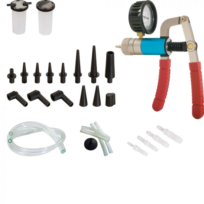 Coffret de pompe à pression et dépression 7 pièces KS TOOLS - 150.1900