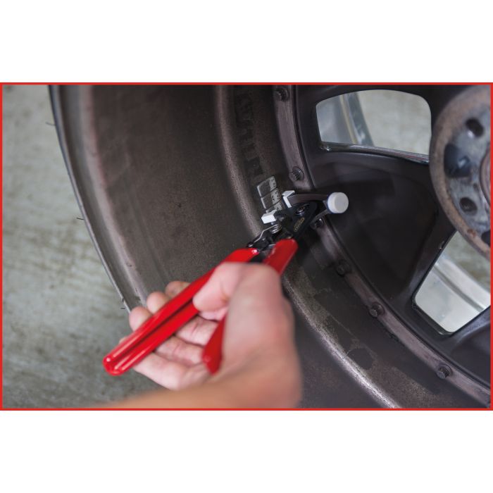 Pince pour masses d’équilibrage adhésives 225 mm KS TOOLS - 150.2097