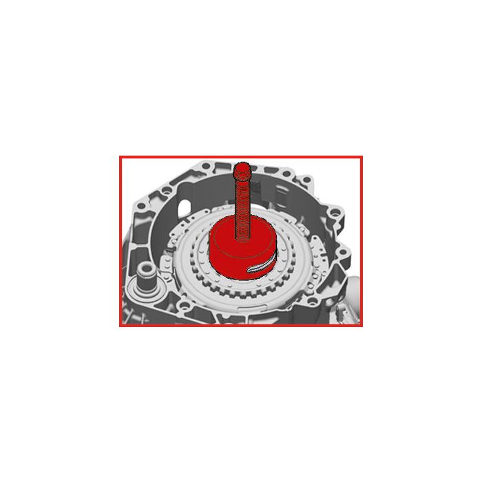Kit d’outils pour double embrayage de boîte de vitesses DSG 4 pièces KS TOOLS - 150.2420