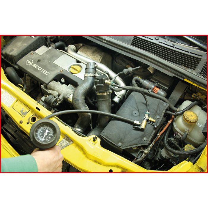 Adaptateurs étagés de test de pression de suralimentation de turbo 75x80 mm KS TOOLS - 150.2525