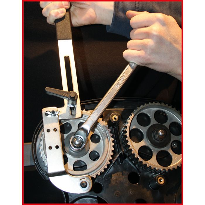 Outil de blocage d'arbres à cames pour poulie 45-190 mm KS TOOLS - 150.2990