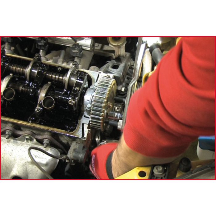 Levier de blocage de poulie avec 4 paires d'ergots KS TOOLS - 150.3000