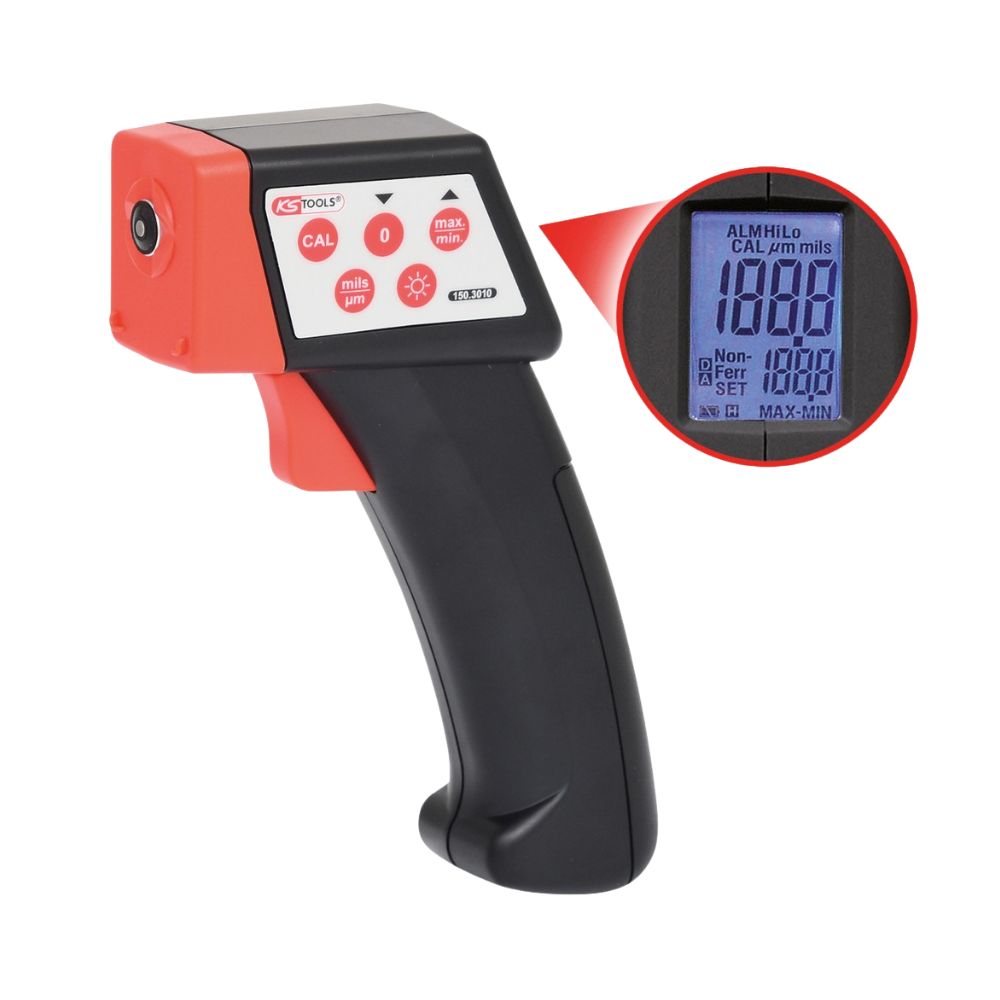 Appareil de mesure d’épaisseur de peinture KS TOOLS - 150.3010