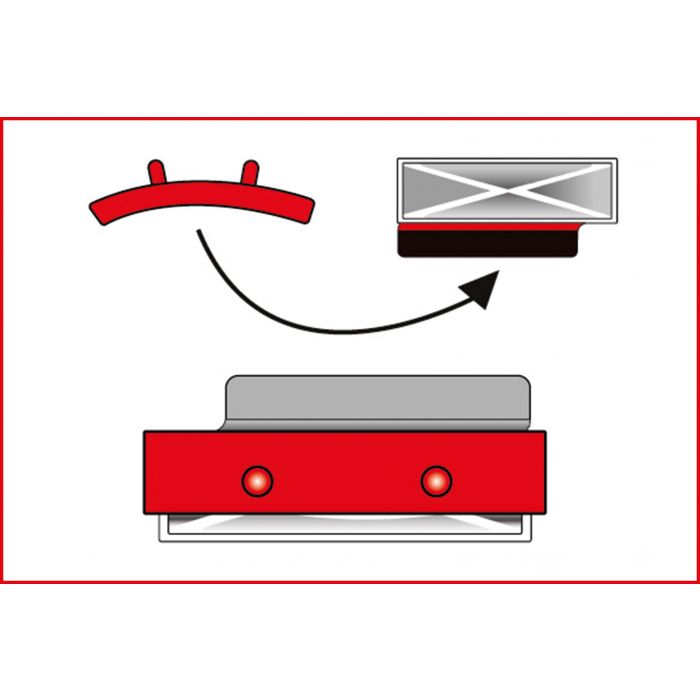Coffret d'outils pour courroies élastiques 11 pièces KS TOOLS - 150.3180