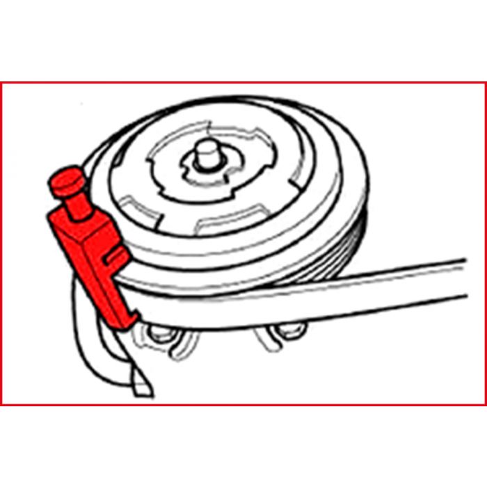 Outil de montage de courroies nervurées MINI/BMW KS TOOLS - 150.3343