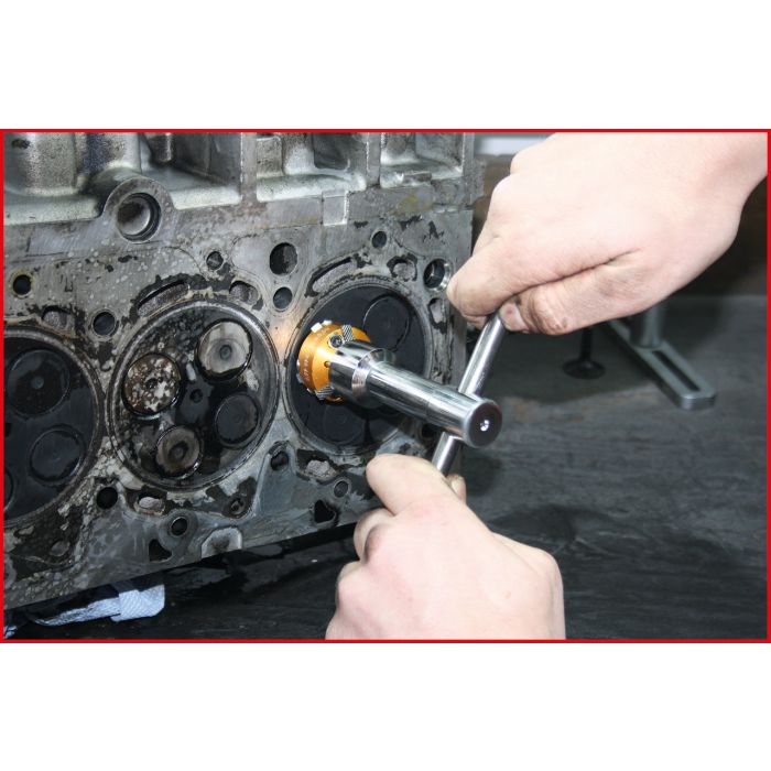 Coffret de fraises pour rodage des sièges de soupape, 12 pièces KSTOOLS - 1503570