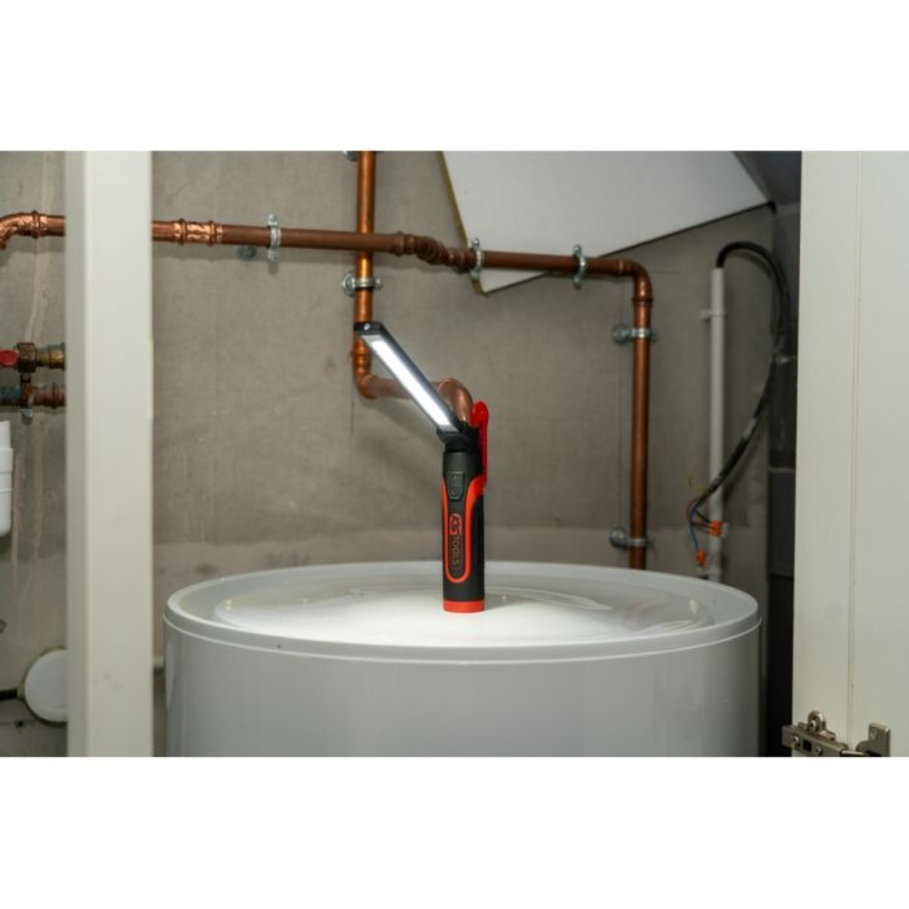 Baladeuse rechargeable COB 1000 lumens + spot 150 lumens KS TOOLS - 150.4313F