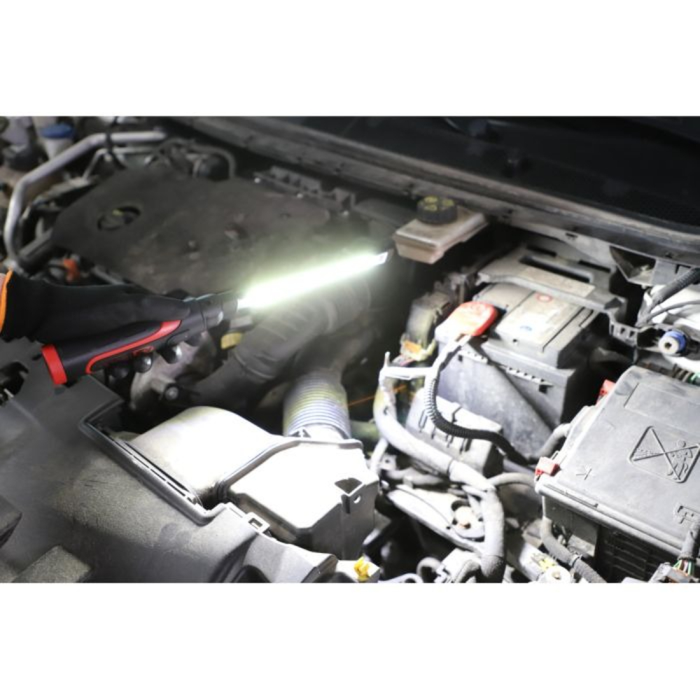 Baladeuse rechargeable COB 1000 lumens + spot 150 lumens KS TOOLS - 150.4313F