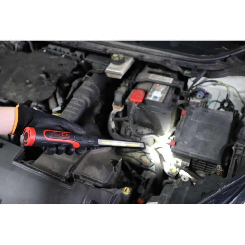 Baladeuse rechargeable COB 1000 lumens + spot 150 lumens KS TOOLS - 150.4313F