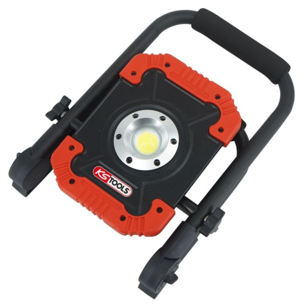 Projecteur led de chantier avec batterie 18v 4ah et chargeur rapide KS TOOLS - 150.4358F-A1
