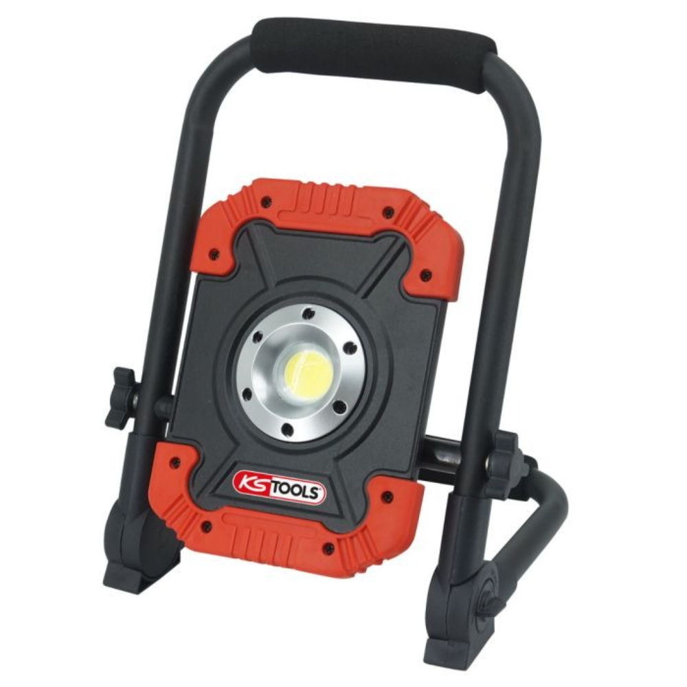 Projecteur led de chantier avec batterie 18v 4ah et chargeur rapide KS TOOLS - 150.4358F-A1