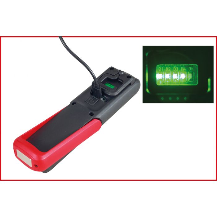 Lampe à main d’atelier mobile rabattable LED COB 3 Watt KS TOOLS - 150.4495