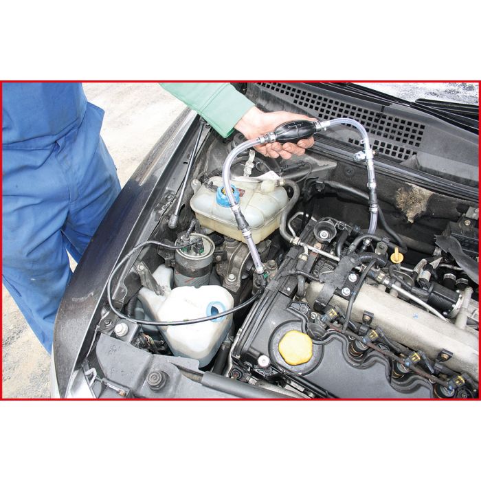 Coffret d'amorçage et de purge pour moteur diesel 7 pièces KS TOOLS - 150.9030