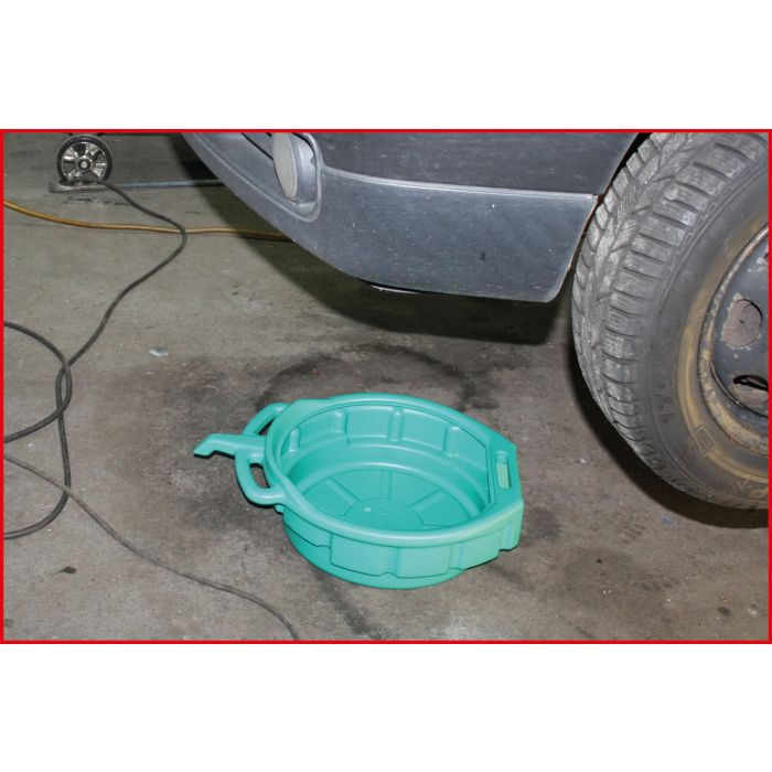 Bac de récupération plastique pour huiles et produits chimiques 17 L KS TOOLS - 150.9361