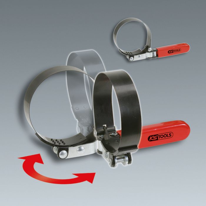 Clé orientable pour filtre à huile - Ø 73-85 mm KS TOOLS - 150.9378