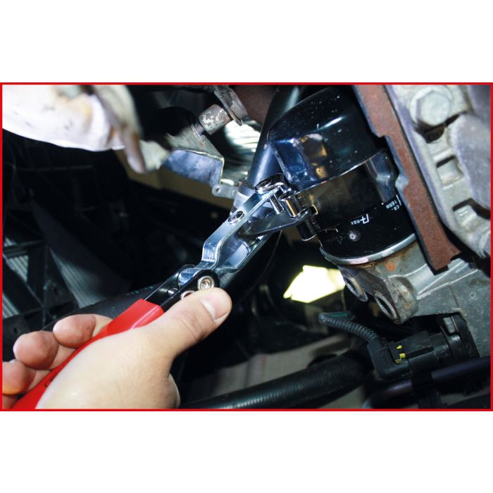 Clé orientable pour filtre à huile - Ø 73-85 mm KS TOOLS - 150.9378