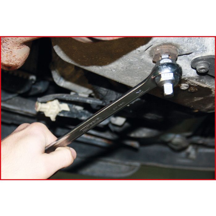 Coffret de 6 embouts pour bouchons de vidange entrainement 6 pans 21 mm KS TOOLS - 150.9390