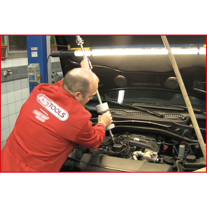 Extracteurs d'injecteurs avec masse à inertie 6 + 3 kg et adaptateur KSTOOLS - 1521055