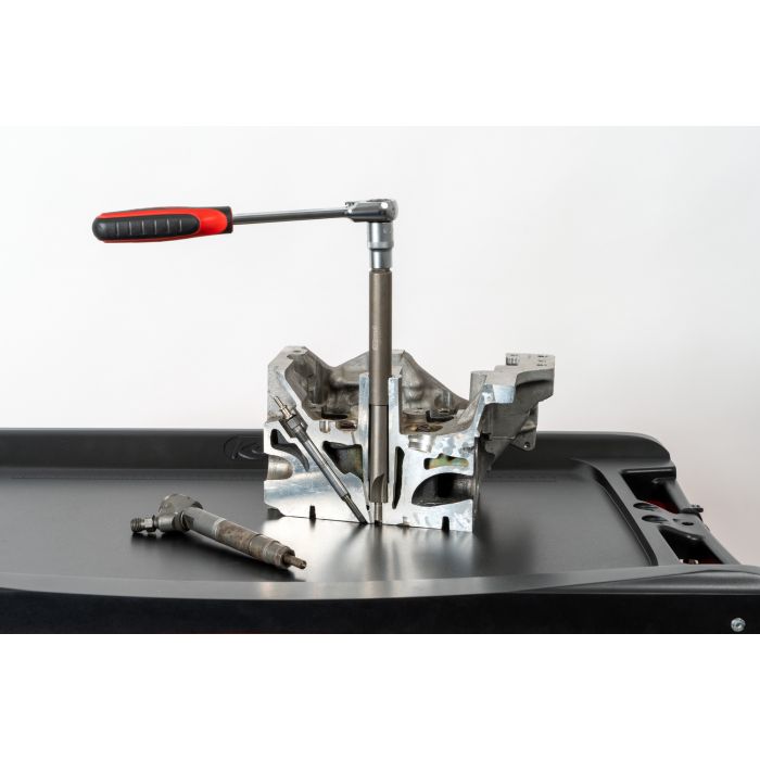 Kit de nettoyage pour sièges d injecteurs 13pcs KS TOOLS - 152.1170