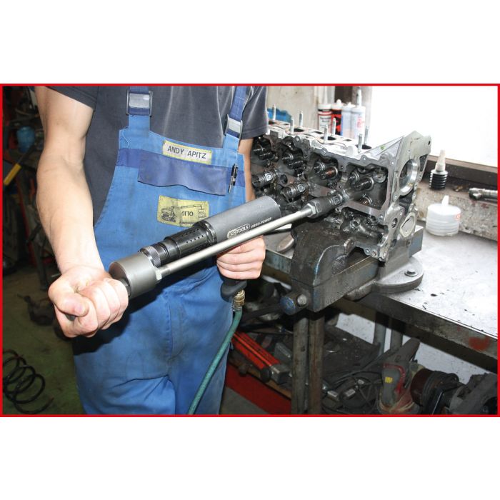 Coffret d'extracteurs d'injecteurs pour burineur pneumatique 10 pcs KS TOOLS - 152.1450