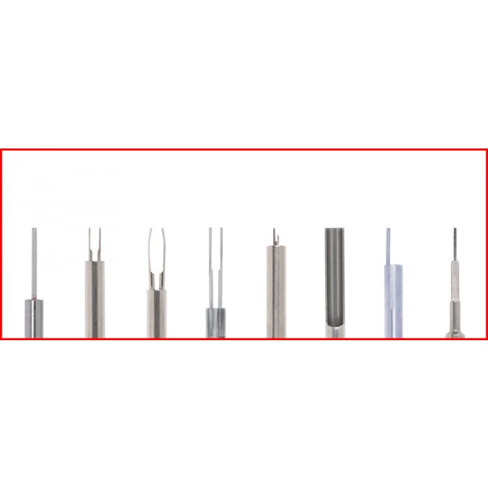 Jeu d'extracteurs de cosses pour nouvelle génération de véhicules KS TOOLS - 154.0140