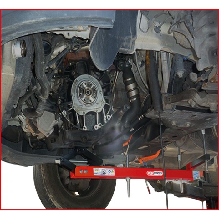 Traverse inférieure pour support moteur, L. 1007 mm KSTOOLS - 1600095