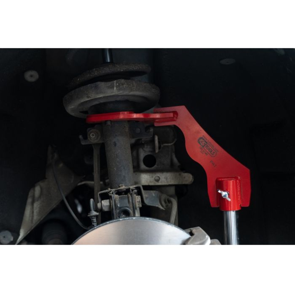 Support pour jambe de force McPherson 4pcs pour vérin de fosse 600kg 160.0424 KS TOOLS - 160.0195
