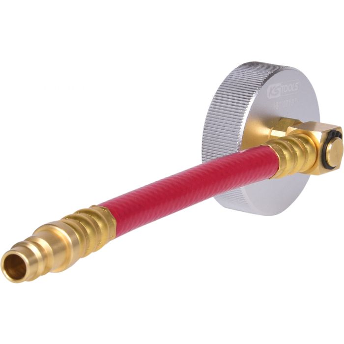 Adaptateur européen type E 20 avec raccord coudé libre KS TOOLS - 160.0713