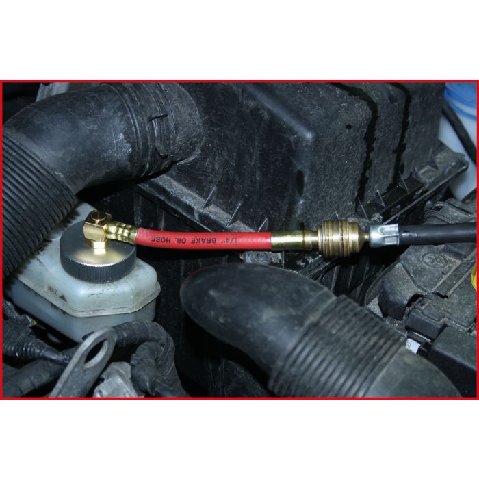 Adaptateur européen type E 20 avec raccord coudé libre KS TOOLS - 160.0713