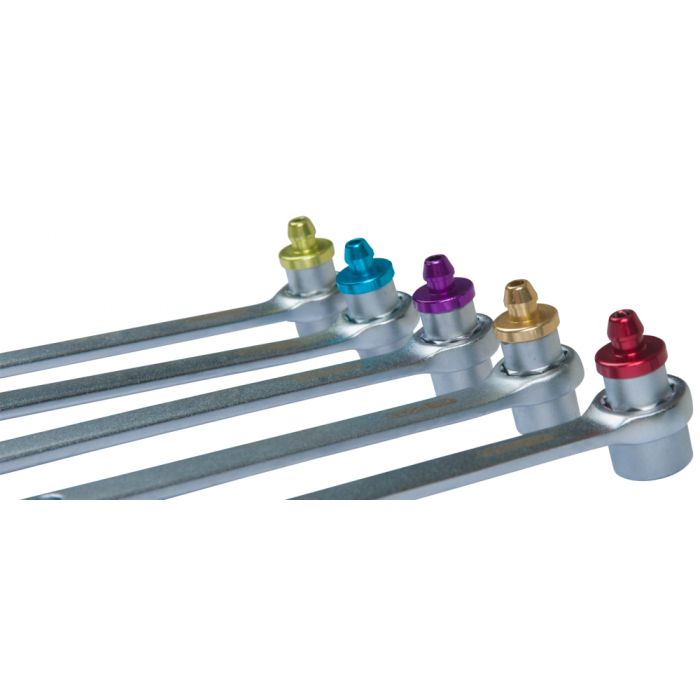 Jeu de clés de purge de frein 6 pcs KS TOOLS - 160.0725