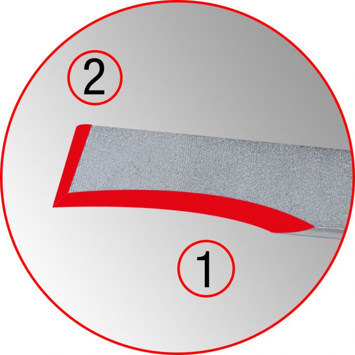 Burin de carrossier droit KS TOOLS - 162.0216