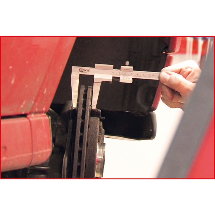 Calibre à coulisse en inox pour mesure extérieure 0-90 mm KS TOOLS - 300.0536