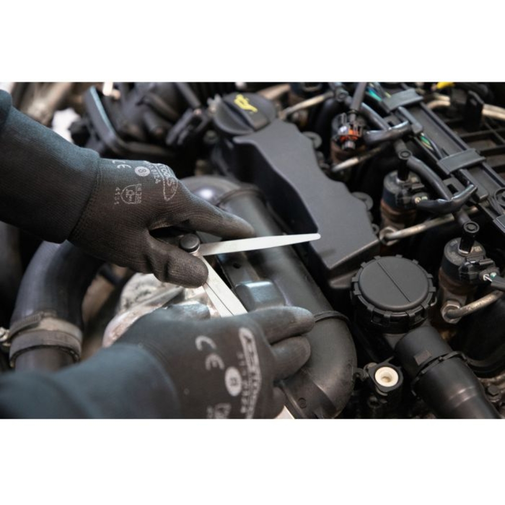 Jauge d'épaisseur 20 lames de 0,05 à 1 mm L100 mm sur carte KS TOOLS - 300.0600-E