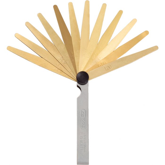 Jauges d'épaisseur anti-magnétiques, 20 lames KSTOOLS - 3000613