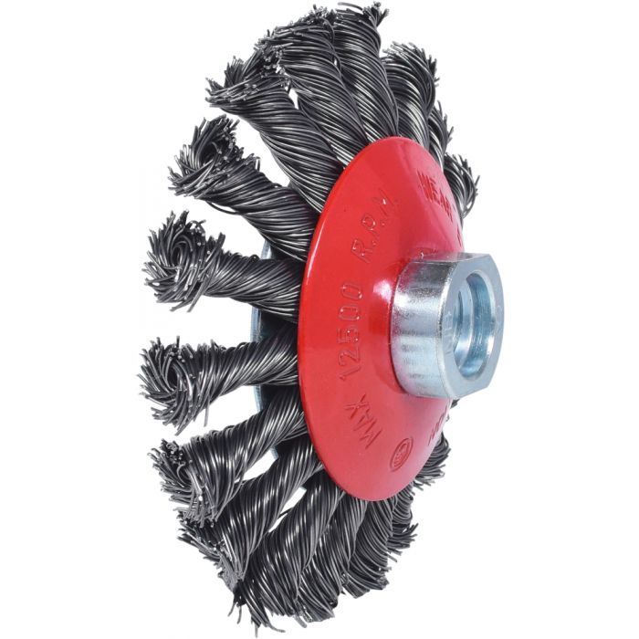 Brosse acier torsadé 0,5 mm Ø 100 mm KS TOOLS - 340.0048