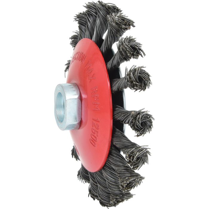 Brosse acier torsadé 0,5 mm Ø 115 mm KS TOOLS - 340.0049