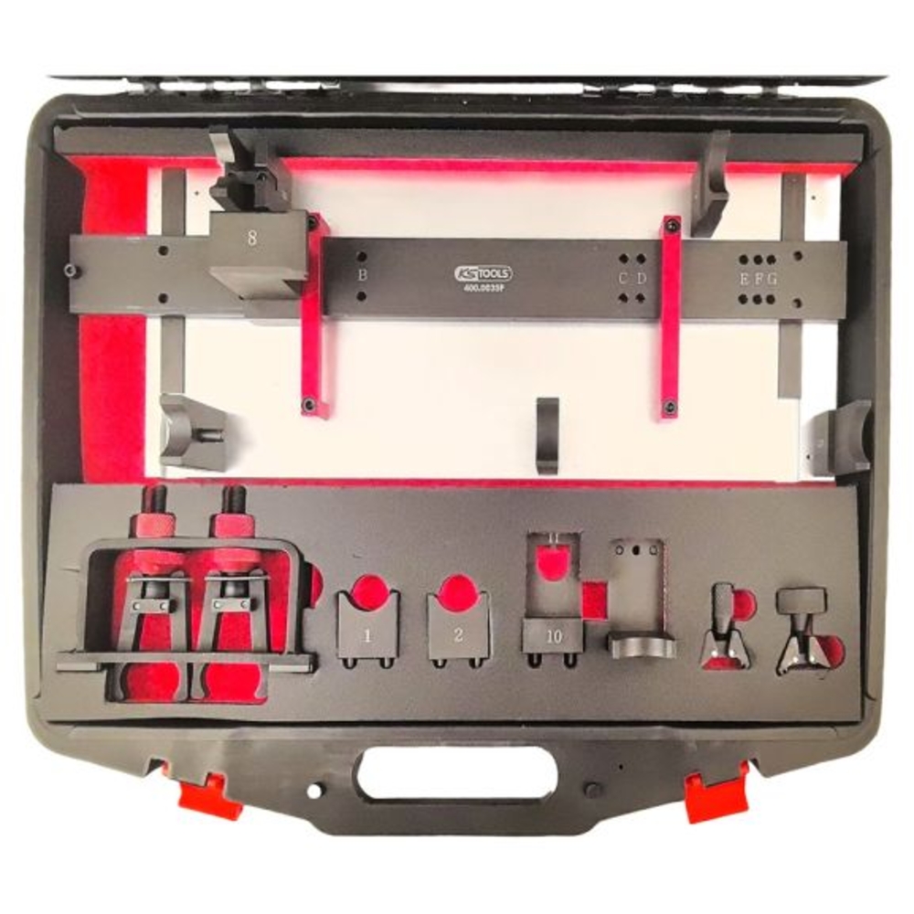 Jeu d'outils d'alignement d'arbres à cames pour moteur Audi TDI CR KS TOOLS - 400.0035F