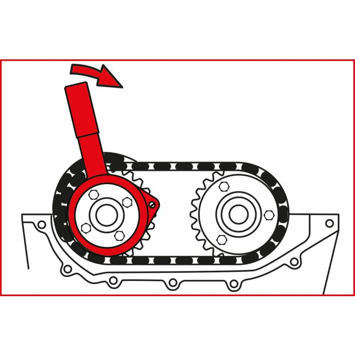Jeu d'outils de calage – BMW KSTOOLS - 4000475