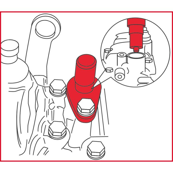 Jeu d'outils de calage - Volkswagen Seat Skoda KS TOOLS - 400.0825