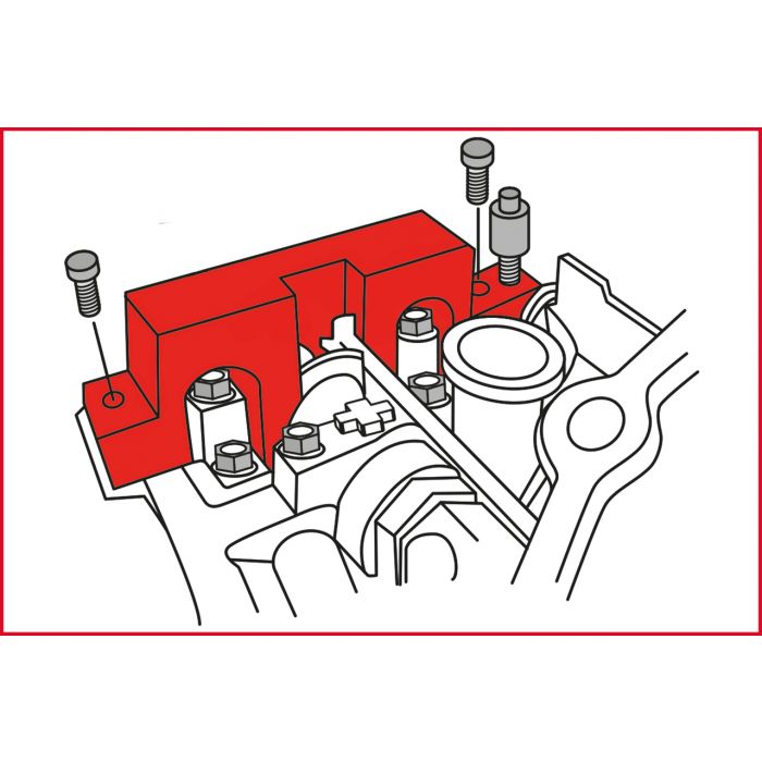 Jeu d'outils de calage - BMW 1.6 316i 316Ci 316Ti KS TOOLS - 400.1175